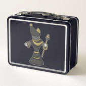 チェス駒Bishopスタッフチェス メタルランチボックス (裏面)