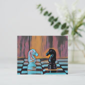 チェス騎士団ポップ・アートの術 ポストカード (スタンド正面)