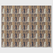 チェス騎士将棋盤 ラッピングペーパー (フラット)