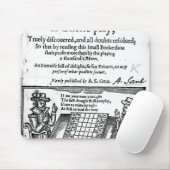 チェス1614年の有名なゲーム マウスパッド (マウス)