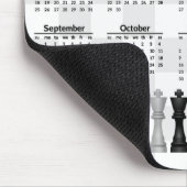 チェス2025カレンダーマウスパッド マウスパッド (コーナー)