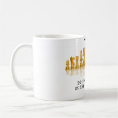 (チェス)ありません生命のゲームの担保が考えて下さい コーヒーマグカップ (左)