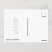 チェス・アムステルグラム ポストカード (裏面)