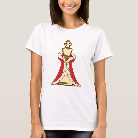 チェス・キング・ピース Tシャツ (正面)