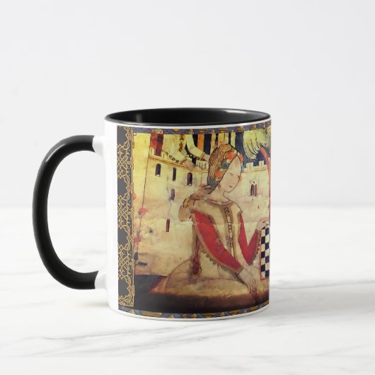 チェス・グラナダ・パラシオス・ナザリの古代芸術 マグカップ (左)