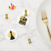 チェス コイン テーブル コンフェッティ (グループ)