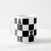 チェス コーヒーマグカップ (正面左)