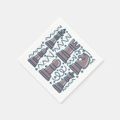 チェス スタンダードカクテルナプキン (角)