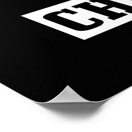 チェス – チェスクラブ ポスター (角)