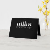 チェス - チェスマスター カード (黄色い花)