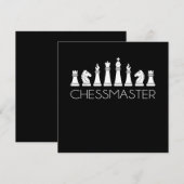 チェス - チェスマスター 招待状 (正面/裏面)