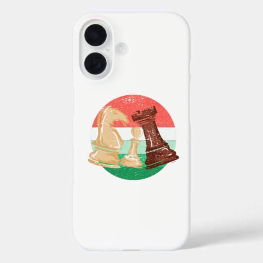 チェス – チェス駒チェスプレーヤーのギフト Case-Mate iPhoneケース (裏面)