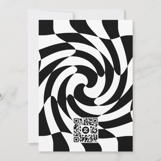 チェス ハロウィン 招待状 (裏面)