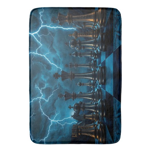 チェス バスマット (正面縦)