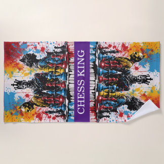 チェス ビーチタオル