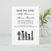 チェス ピース ヴィンテージ アート 招待状 (スタンド正面)