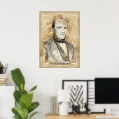 チェス・プレーヤーのアンデルセン・アドルフ ポスター (ホームオフィス)