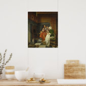 チェス・プレーヤー， c.1670 ポスター (キッチン)