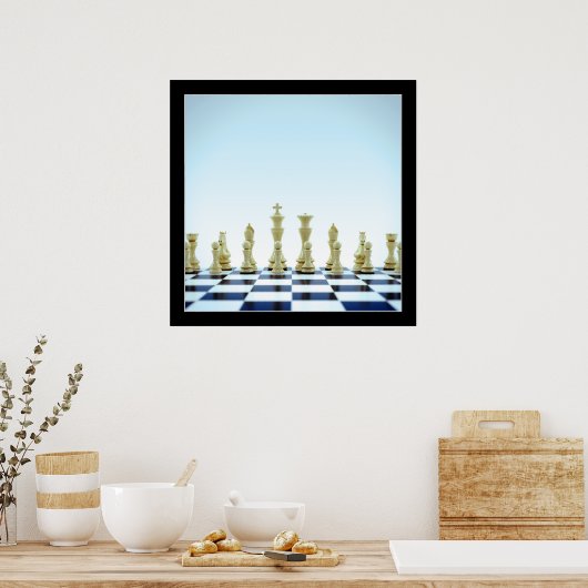 チェス – ポスター (キッチン)