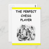 チェス ポストカード (正面/裏面)