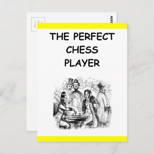 チェス ポストカード (正面/裏面)