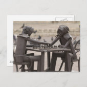 チェス ポストカード (正面/裏面)