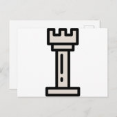 チェス ポストカード (正面/裏面)