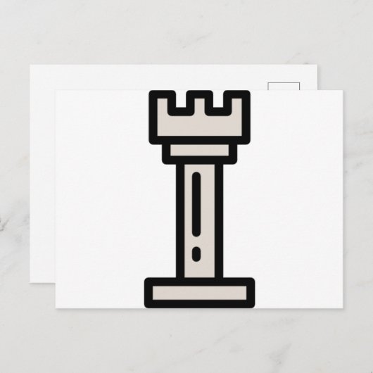 チェス ポストカード (正面/裏面)