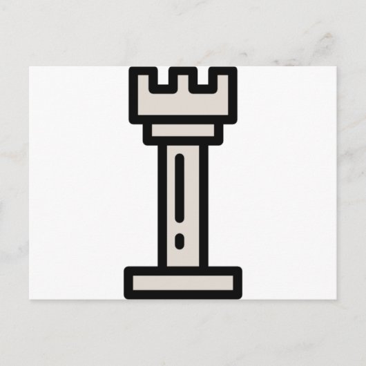 チェス ポストカード (正面)