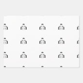 チェス  ラッピングペーパーシート (正面3)