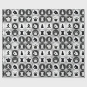 チェス ラッピングペーパー (フラット)