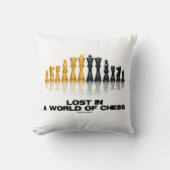 チェス(反射チェスのこまセット)の世界で失った クッション (正面)