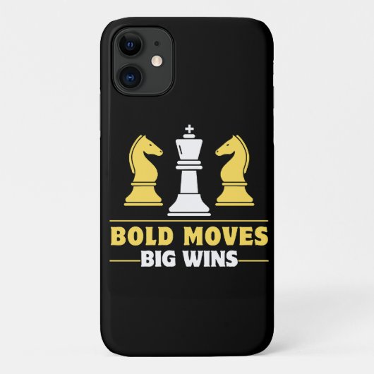 チェス - 大胆な一手で大きな勝利を Case-Mate iPhoneケース (裏面)