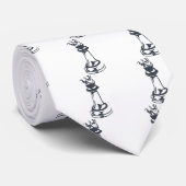 チェス-王 ネクタイ (ロール)