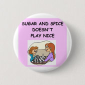 チェス 缶バッジ (正面)