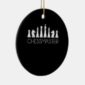 チェス – Chessmaster セラミックオーナメント (右)