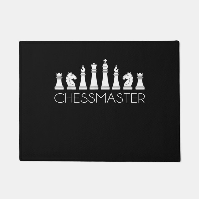 チェス – Chessmaster ドアマット (正面)