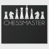 チェス – Chessmaster ラッピングペーパー (フラット)