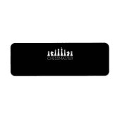 チェス – Chessmaster ラベル (正面)