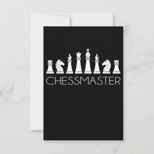 チェス – Chessmaster 出欠カード (正面)