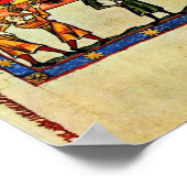 チェス、Meister Der Manessischen Liederhandsch ポスター (角)