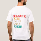 チェス Tシャツ (裏面)