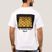 チェス Tシャツ (裏面)