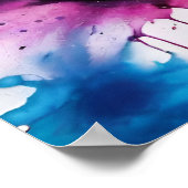 チェスAゲームの王AIファンタジーデジタルアートプリント ポスター (角)