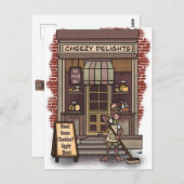 チェダーグリーティングポストカード ポストカード (正面/裏面)