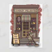 チェダーグリーティングポストカード ポストカード (正面)