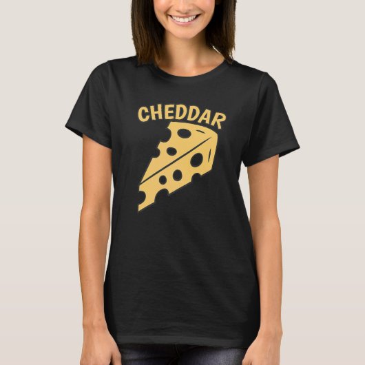 チェダータイスティチェダーチーズ Tシャツ (正面)
