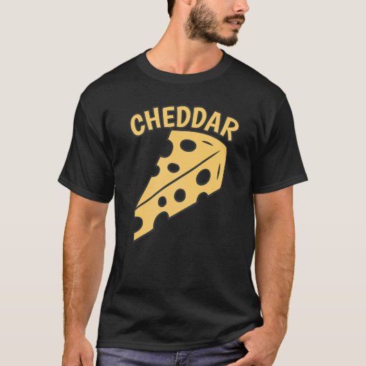 チェダータイスティチェダーチーズ Tシャツ (正面)