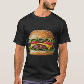 チェダーチーズバーガー・イン・パラダイス Tシャツ (正面)