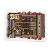 チェダーフレキシブルフォトマグネット マグネット (横)